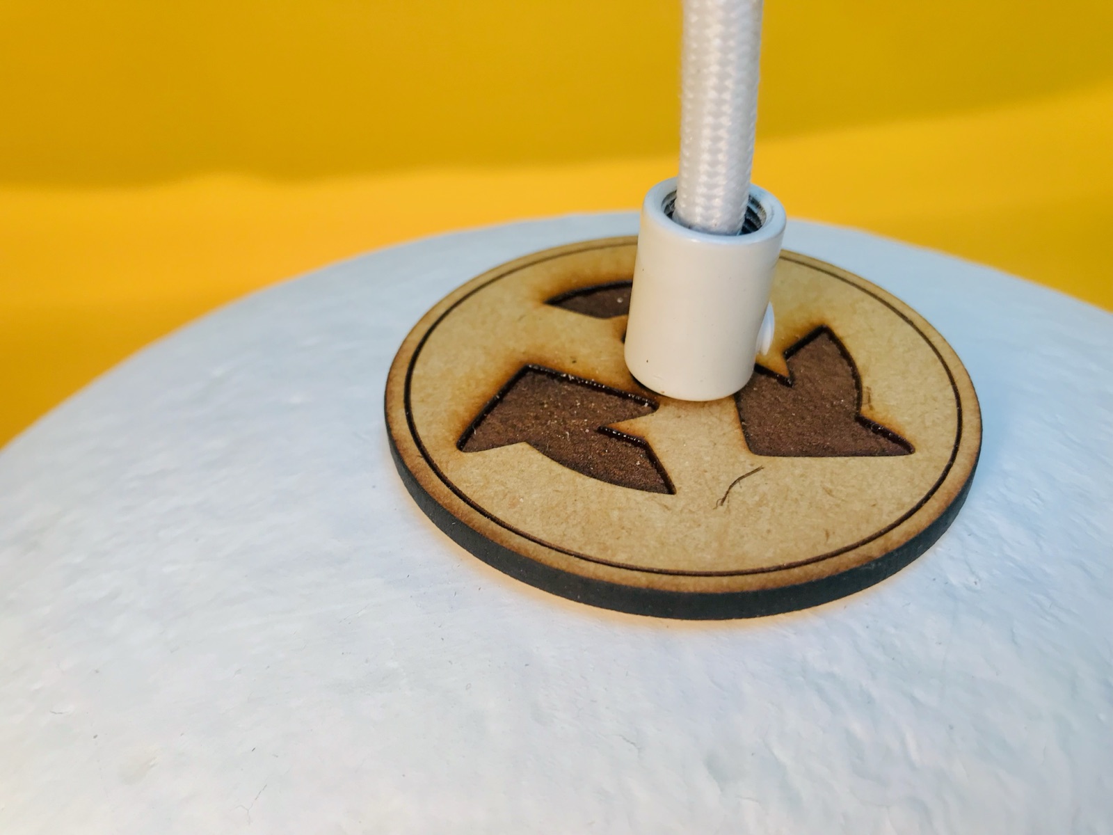 Réalisations — objet en mycélium, Fungimaker